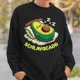 Schlavocado Avocado Pyjamas Nightdress Pyjamas Sleep Sweatshirt Geschenke für Ihn