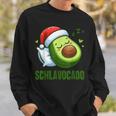 Schlavocado Official Pyjamas Sleep Avocado Christmas Sweatshirt Geschenke für Ihn