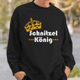 Schnitzelkönig Schnitzel Lovers Sweatshirt Geschenke für Ihn