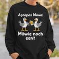 With Seagull Möwie Noch Een Plattdeutsch Norddeutsch Text S Sweatshirt Geschenke für Ihn