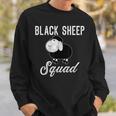 Sheep Squad Divertente Pecora Nera Felpa Regalos para él