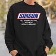 Simson Du Bist Nicht Du Wenn Du Roller Fährst Sweatshirt Geschenke für Ihn