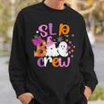 Slp Boo Crew Halloween Speech Therapy Slp Halloween Sweatshirt Gifts for Him