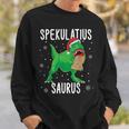 Spekulatius Saurus Christmas Dino Tyrannosaurus Sweatshirt Geschenke für Ihn