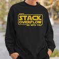 Stack Overflow With You Devops Programmer Java Python Linux Felpa Regalos para él