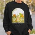 We Must Stop Eating Cried Toad As He Ate Another Frog Meme Sweatshirt Gifts for Him