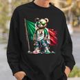 Stylish Teddy Bear Mexican Flag Mexico Sweatshirt Gifts for Him Stylish Teddy Bear Mexican Flag Mexico Sweatshirt Gifts for Him
