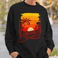 Surfer Beach Sea Retro Summer Fernlust Sweatshirt Geschenke für Ihn