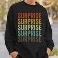 Surprise City Retro Sweatshirt Geschenke für Ihn