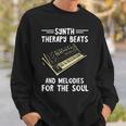 Synth Therapy Beats Modular Synth Player Sintetizzatore Analogico Felpa Regalos para él