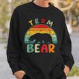 Team Bear Ich Wählle Den Bären Sweatshirt Geschenke für Ihn