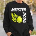 Team Club Tennis Meister 2024 Climber Fan Trainer Sweatshirt Geschenke für Ihn