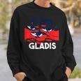 Team Gladis Orca Whale Barco Divertido Camisa de entrenamiento Regalos para él