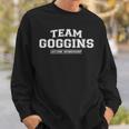 Team Goggins Proud Surname Sweatshirt Geschenke für Ihn