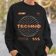 Techno Orb Edm Rave Sweatshirt Geschenke für Ihn