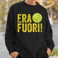 Tennista Divertente Tennis Era Fuori Sports Felpa Regalos para él
