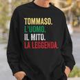 Tommaso L'uomo Il Mito La Leggenda Regalo Per Tommaso Felpa Regalos para él
