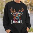 Traditional Deer Oktoberfest Lederhosen Lausbua Sweatshirt Geschenke für Ihn