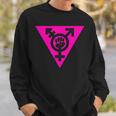 Transfeminismo Simbolo Di Potere Fucsia Triangolo Felpa Regalos para él