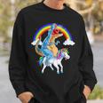 Trex Tyrannosaurus Dino Unicorn T-Rex Sweatshirt Geschenke für Ihn