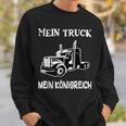 Trucker My Truck My Kingdom Saddle Pull Truck Driver Sweatshirt Geschenke für Ihn