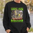 Tummy Ache Survivor Milk Make My Tummy Hurt Meme Felpa Regalos para él
