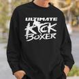 Ultimate Kickboxer Kickboxing Kickbox Kick Boxing Felpa Regalos para él