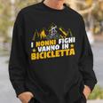 Uomo Ciclista Bici I Nonni Fighianno In Bicicletta Felpa Regalos para él