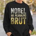 Uomo Divertenti Nobel Ma Nemmeno Brut Felpa Regalos para él