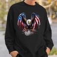 Us Flag As Eagle Usa Flag Sweatshirt Geschenke für Ihn