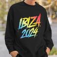 Vacaciones En Equipo En Ibiza 2024 Colorido Camisa de entrenamiento Regalos para él
