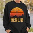 Vintage 80S Retro Berlin Silhouette Skyline Souvenir Sweatshirt Geschenke für Ihn