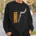 Vintage Combs Bull Skull Western Combs Personalized Sweatshirt Gifts for Him