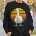 Vintage Goose Sunset Retro Goose Sweatshirt Geschenke für Ihn