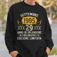 Vintage Settembre 1995 Uomo Donna Regalo 29 Anni Compleanno Felpa Regalos para él