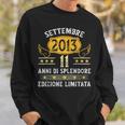 Vintage Settembre 2013 Ragazzo Regalo 11 Anni Compleanno Felpa Regalos para él