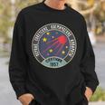 Vintage Sputnik Ussr Soviet Union Propaganda Sweatshirt Geschenke für Ihn