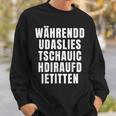 Während Du Das Liest Schau Ich Dir Auf Die Titten Sweatshirt Geschenke für Ihn