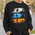 Wakeboard Wakeboarder Retro Wakeboarding Wakeboarding Sweatshirt Geschenke für Ihn