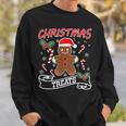 Weihnachtsleckereien I Happy Gingerbread Man Sweatshirt Geschenke für Ihn