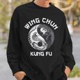 Wing Chun Yin Yang Serpente Gru Felpa Regalos para él