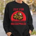 Zeit Für Massephase Bodybuilding Sweatshirt Geschenke für Ihn