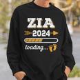 Zia 2024 Loading Regalo Divertente Per La Madrina In Attesa Felpa Regalos para él