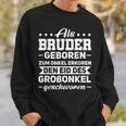 Zum Onkel Erkoren Großonkel Sworen Uncle S Sweatshirt Geschenke für Ihn