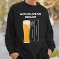 Zwecklos Ihr Elektronik Handwerker Electronen Widerstand Sweatshirt Geschenke für Ihn