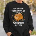 Zwergspitz Glitter Dog Lover Dog Holder Dog Sweatshirt Geschenke für Ihn