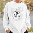 18° Compleanno Radice Di 324 Matematica Nerd Matematica Felpa Regalos para él