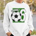 Bambino Gooool 6° Compleanno 6 Anni Di Calcio Felpa Regalos para él