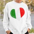 Bandiera Italiana Con Cuore Patriottico Italia Per Bambini E Ragazzi Felpa Regalos para él