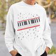 Beat It Piano Sweatshirt Geschenke für Ihn